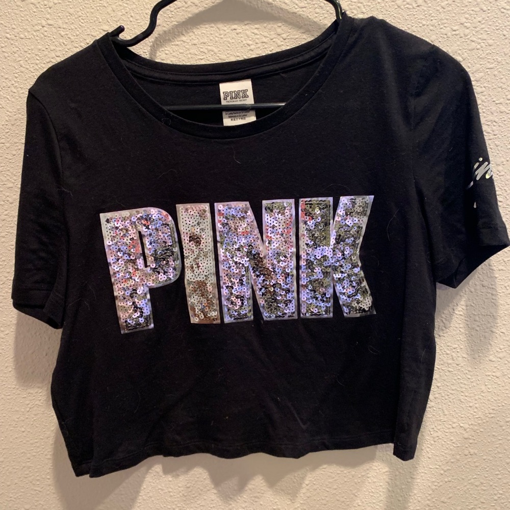 VS Pink Crop Top